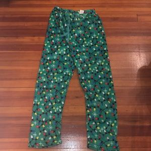 fuzzy pajama pants